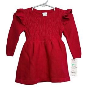 Carter’s 6 Month Red Knit Dress